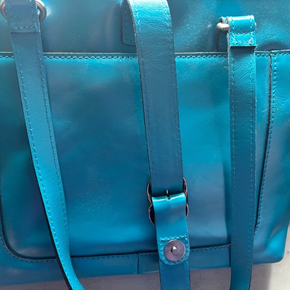 Patricia Nash leather handbag - 16inches x 10 inches - Picture 5 of 6